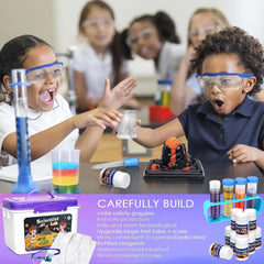 [Kit] 80+ Science Experiment Kits for Kids with Lab Coat