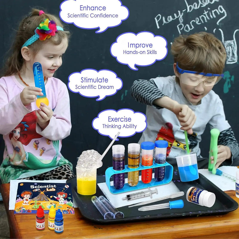 [Kit] 80+ Science Experiment Kits for Kids with Lab Coat