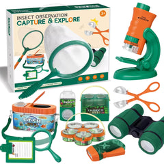 Bug Catcher Kit with Pocket Microscope