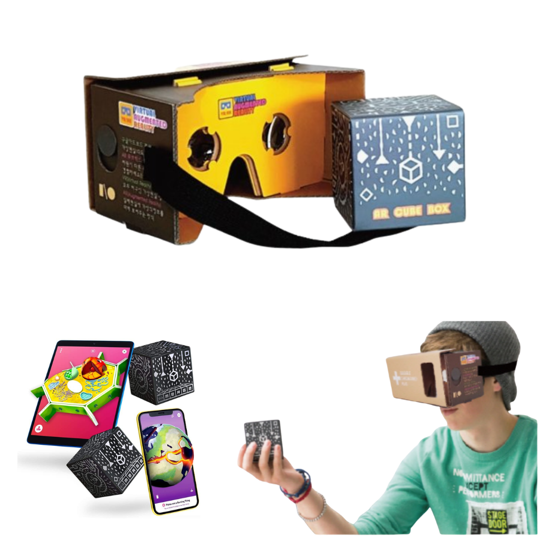 Pebish Selvrespekt finansiere Kit] 3D Google Cardboard Plus and AR Cube Box | Why2Wise